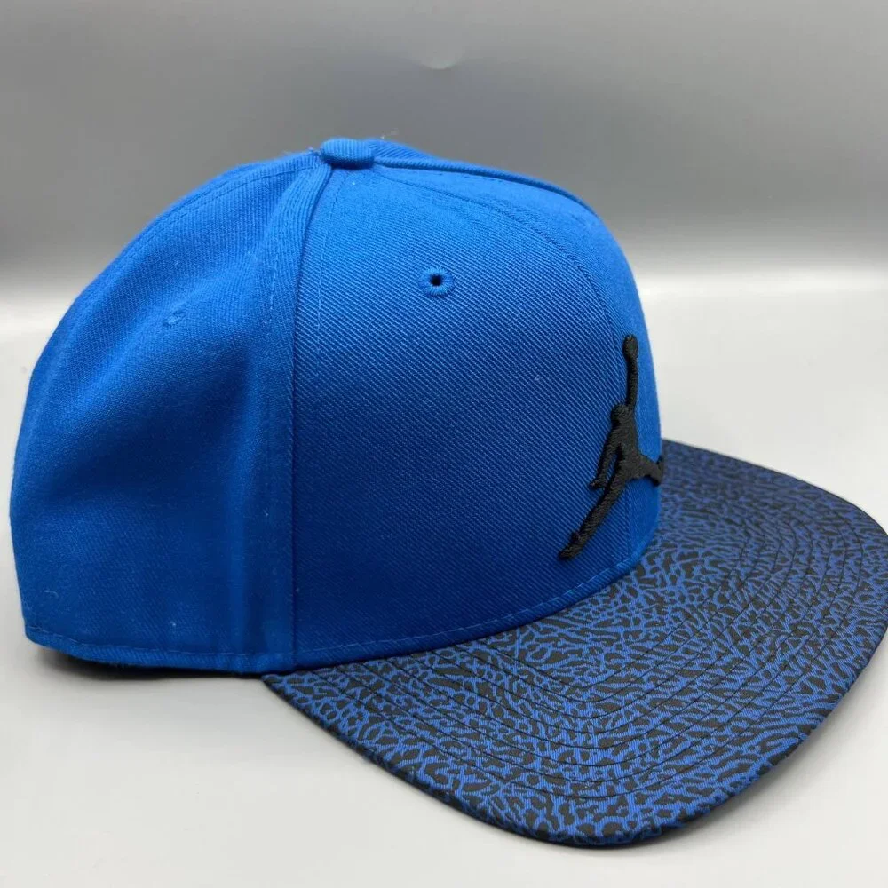 Air Jordan Hat Men‎ Blue Cement Elephant Jumpman Snap Back Cap
